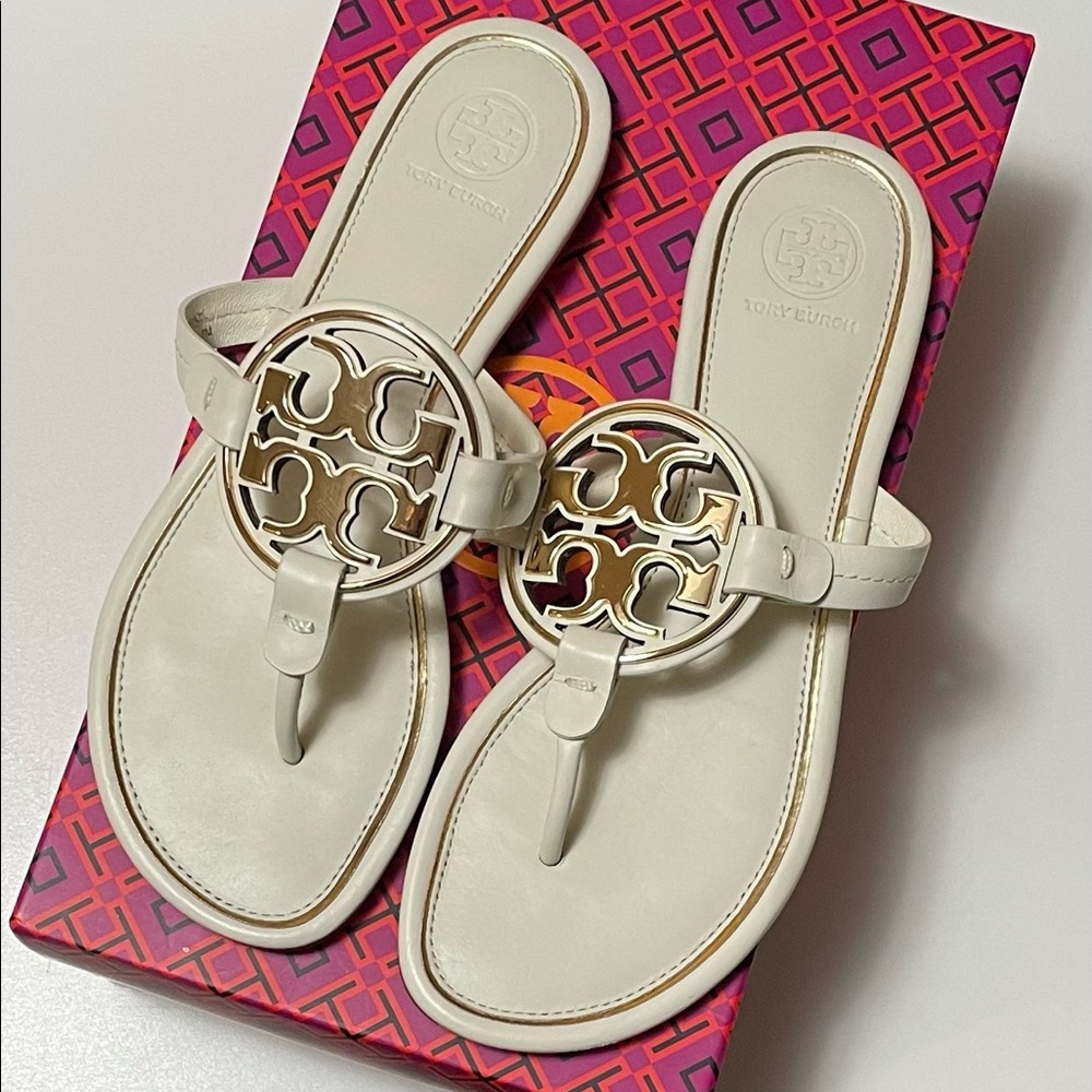 Tory Burch Metal Miller Sandals